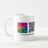 Koffie kopjes Mokken Online Business Logo QR Code (Links)