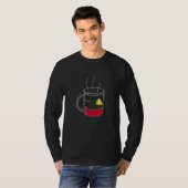 Koffie Kritiek laag T-shirt (Voorkant volledig)