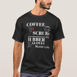 Koffie, kruiden en rubberhandschoenen zijn de zust t-shirt