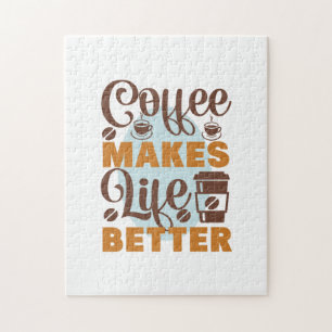 Koffie Kunst Koffie Maakt Het Leven Beter Legpuzzel
