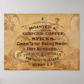  koffie-kunst poster (Voorkant)