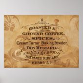  koffie-kunst poster (Voorkant)