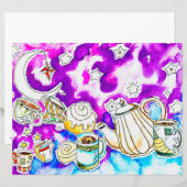 koffie kunstprint (Voorkant / Achterkant)