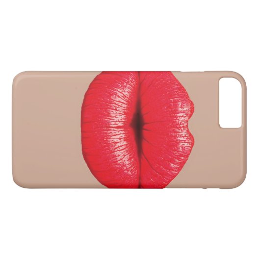 Koffie Kus pop Case-Mate iPhone Case (Achterkant (Horizontaal))
