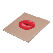 Koffie Kus pop Tegeltje (Zijkant)