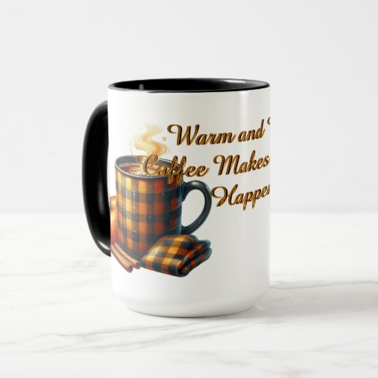 Koffie laat dingen gebeuren mok (Voorkant links)