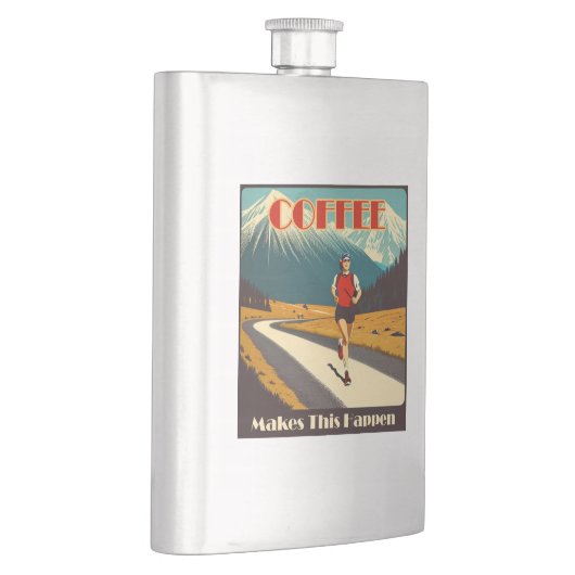 Koffie laat dit gebeuren hardlopen flacon (Rechts)