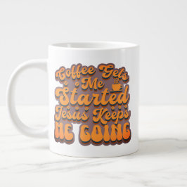 Koffie laat me beginnen - Sangria Grote Koffiekop