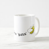 koffie laat me buzz koffiemok (Voorkant rechts)