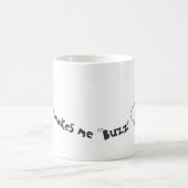 koffie laat me buzz koffiemok (Center)