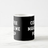 Koffie laat me poepen mok (Center)