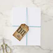 Koffie labels cadeaulabel (Met Touw)
