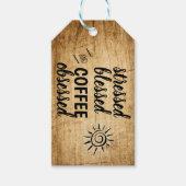 Koffie labels cadeaulabel (Voorkant)