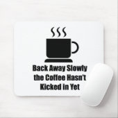 Koffie langzaam weg muismat (Met muis)