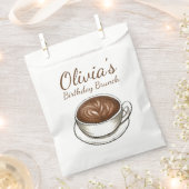 Koffie Latte Cappuccino Verjaardagsfeest Brunch Bedankzakje (Geknipt)