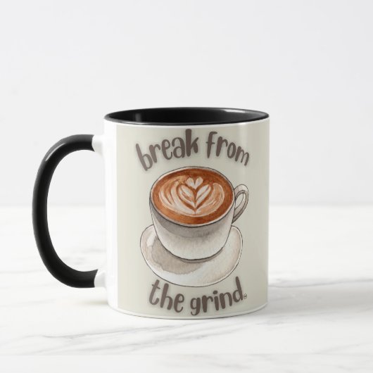 Koffie Latte Koffiemok Mok (Links)