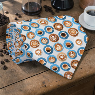 Koffie Latte Liefhebbers Aangepaste Herenstrik Stropdas