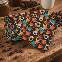 Koffie Latte Liefhebbers Op maat gemaakte stropdas