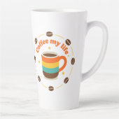 koffie latte mok (Rechts)