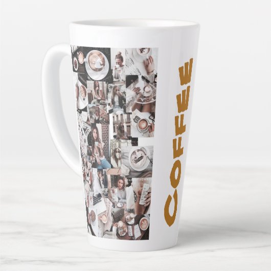 Koffie Latte Mok (Linkerhoek)