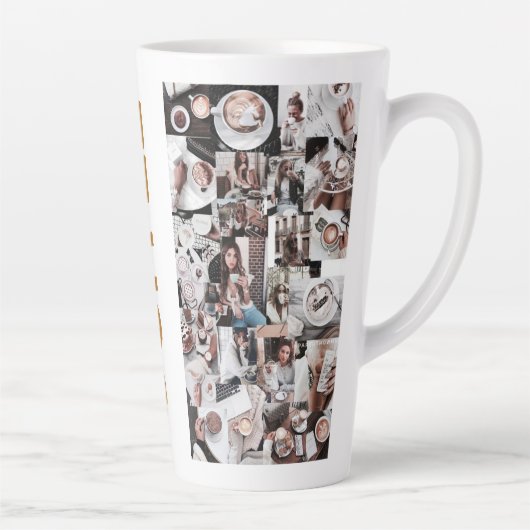 Koffie Latte Mok (Rechts)