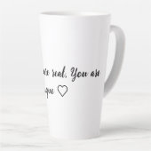 Koffie latte mok (Rechterhoek)