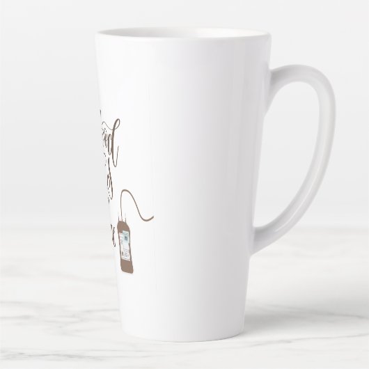 Koffie Latte Mok Humor (Rechts)