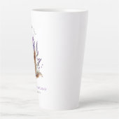 Koffie latte verjaardag gepersonaliseerd mok (Voorkant)