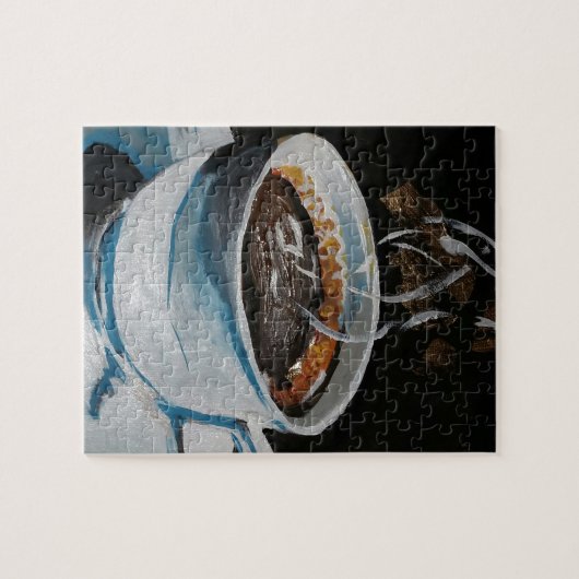 Koffie Legpuzzel (Horizontaal)