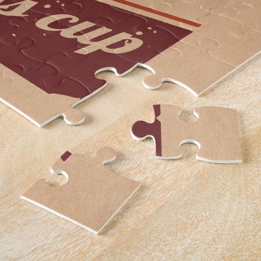 Koffie Legpuzzel (Zijkant)