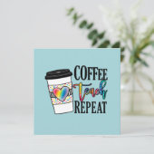 Koffie leren herhalen - Leuk lerarenleven (Staand voorkant)