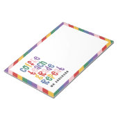 Koffie, lesgeven, cijfer, herhaling typografie ler notitieblok (Schuin)