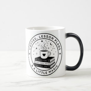 Koffie Lesplannen Kleine Magie Leraar Koffie Magische Mok