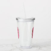 Koffie Letter B: Monogram Initiaal Acryl Drinkbeker (Links)