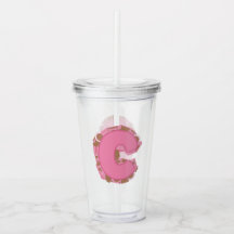 Koffie Letter C: Monogram Initiaal