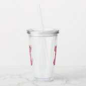 Koffie Letter I: Monogram Initiaal Acryl Drinkbeker (Links)