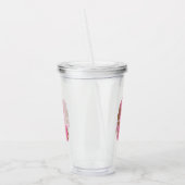 Koffie Letter L: Monogram Initiaal Acryl Drinkbeker (Links)