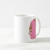 Koffie Letter L: Monogram Initiaal Koffiemok (Voorkant rechts)