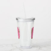 Koffie Letter M: Monogram Initiaal Acryl Drinkbeker (Links)