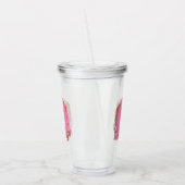 Koffie Letter O: Monogram Initiaal Acryl Drinkbeker (Links)
