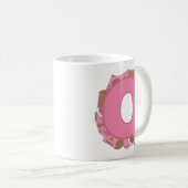 Koffie Letter Q: Monogram Initiaal Koffiemok (Voorkant rechts)