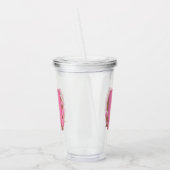 Koffie Letter U: Monogram Initiaal Acryl Drinkbeker (Links)