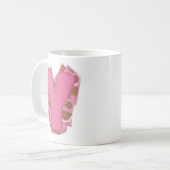 Koffie Letter Y: Monogram Initiaal Koffiemok (Voorkant links)