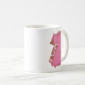 Koffie Letter Z: Monogram Initiaal Koffiemok (Voorkant rechts)