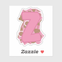 Koffie Letter Z: Monogram Initiaal