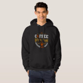 Koffie Levens Brandstof Hoodie (Voorkant volledig)