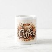 Koffie Liefde Bloemig Koffiemok (Center)
