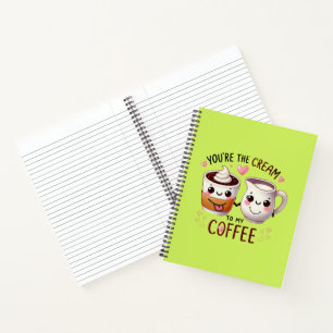 Koffie + Liefde + Crème + Notitieboek + Journaling
