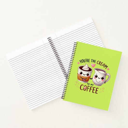 Koffie + Liefde + Crème + Notitieboek + Journaling (Binnen)