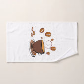 Koffie Liefde Handdoek (Handdoek)